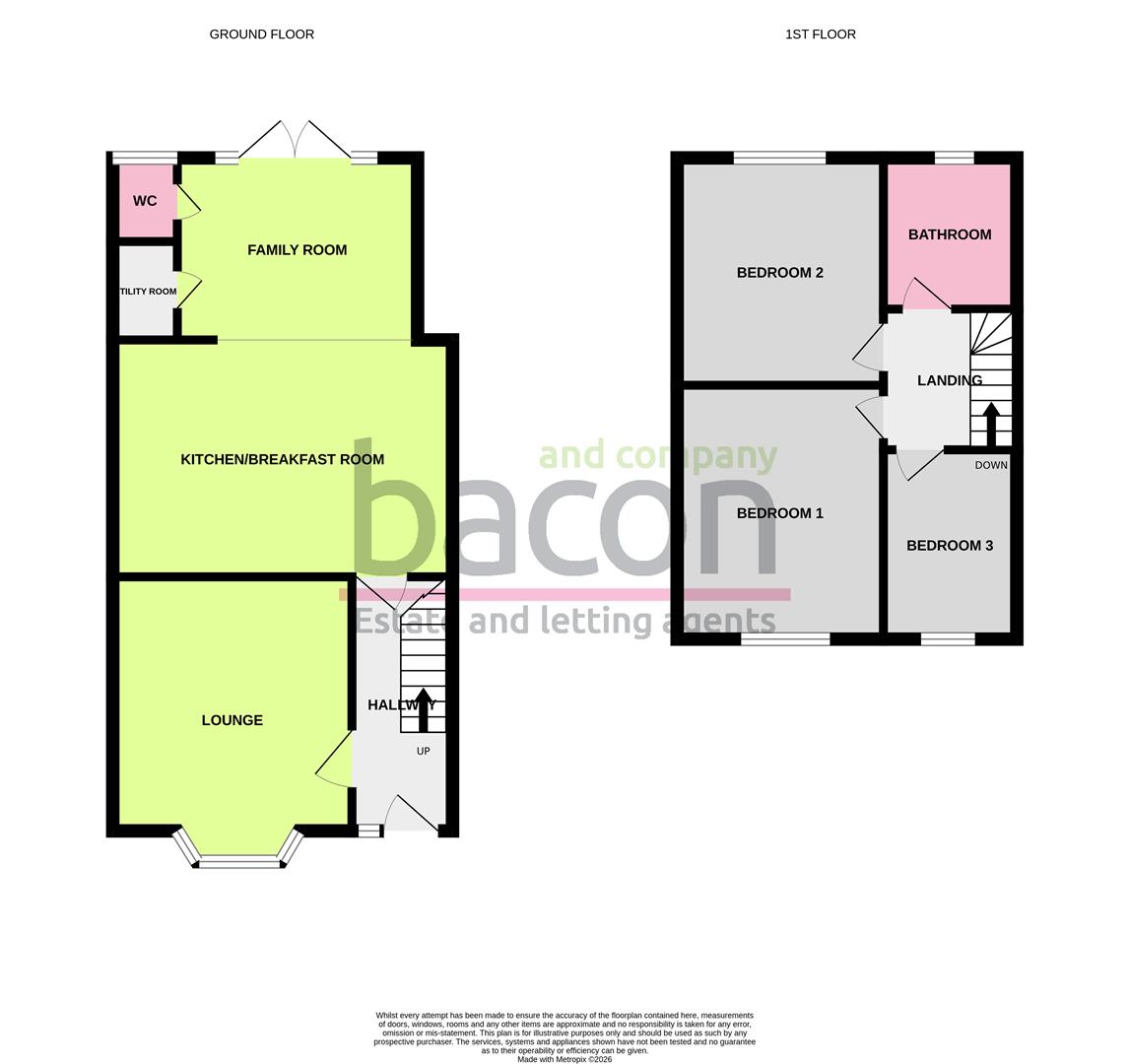 Floor Plan | House - End Terrace | Elm Grove, Worthing | For Sale